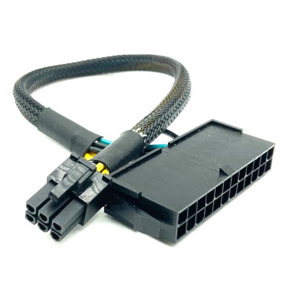 24-pin to 6-pin ATX Power Adapter Cable for motherboards with 6-pin Ports 13.3″ (1 Piece)