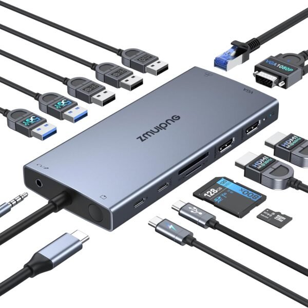 USB C Docking Station Dual